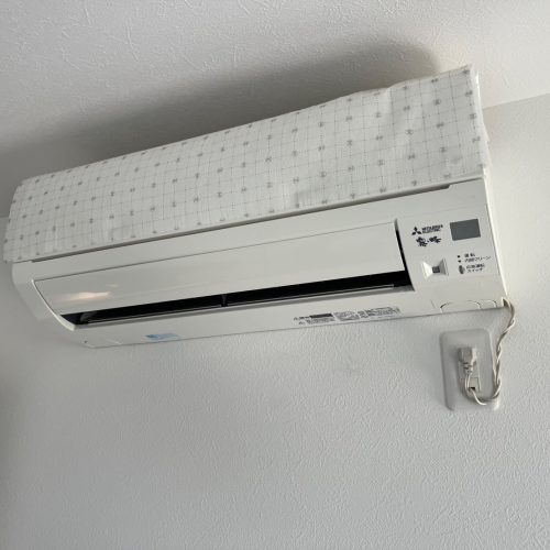 エアコンの清掃前の写真